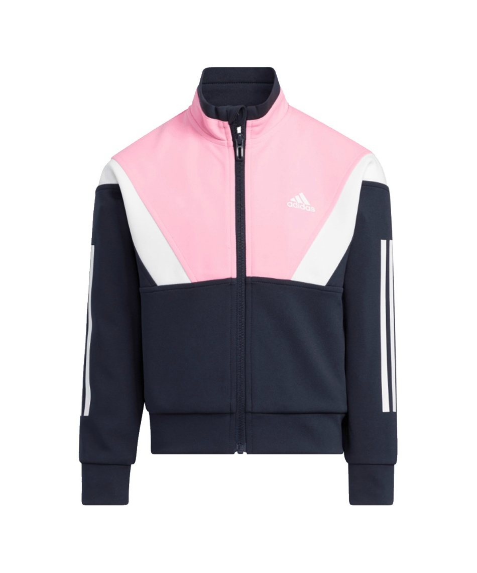 ジャージ上下セット ガールズ ウォームアップ トラックトップ+ウォーム