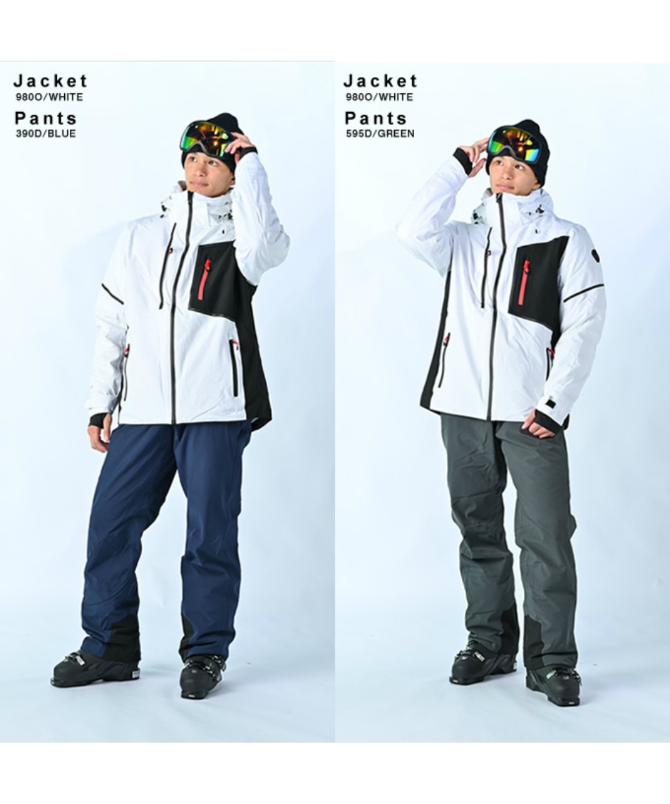 アイスピーク(ICE PEAK) スキーウェア 上下セット SNOW JK+SNOW PT