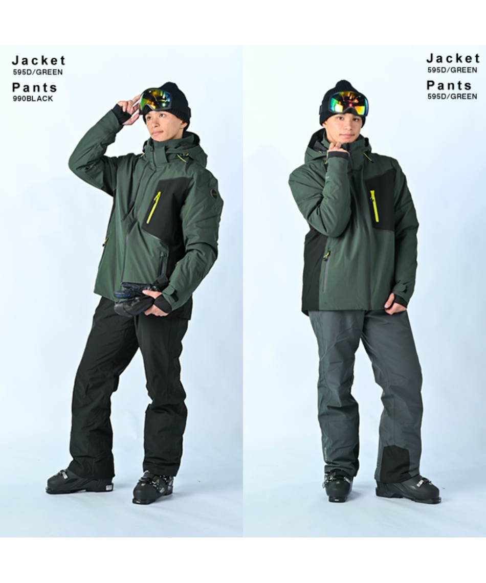 アイスピーク(ICE PEAK) スキーウェア 上下セット SNOW JK+SNOW PT