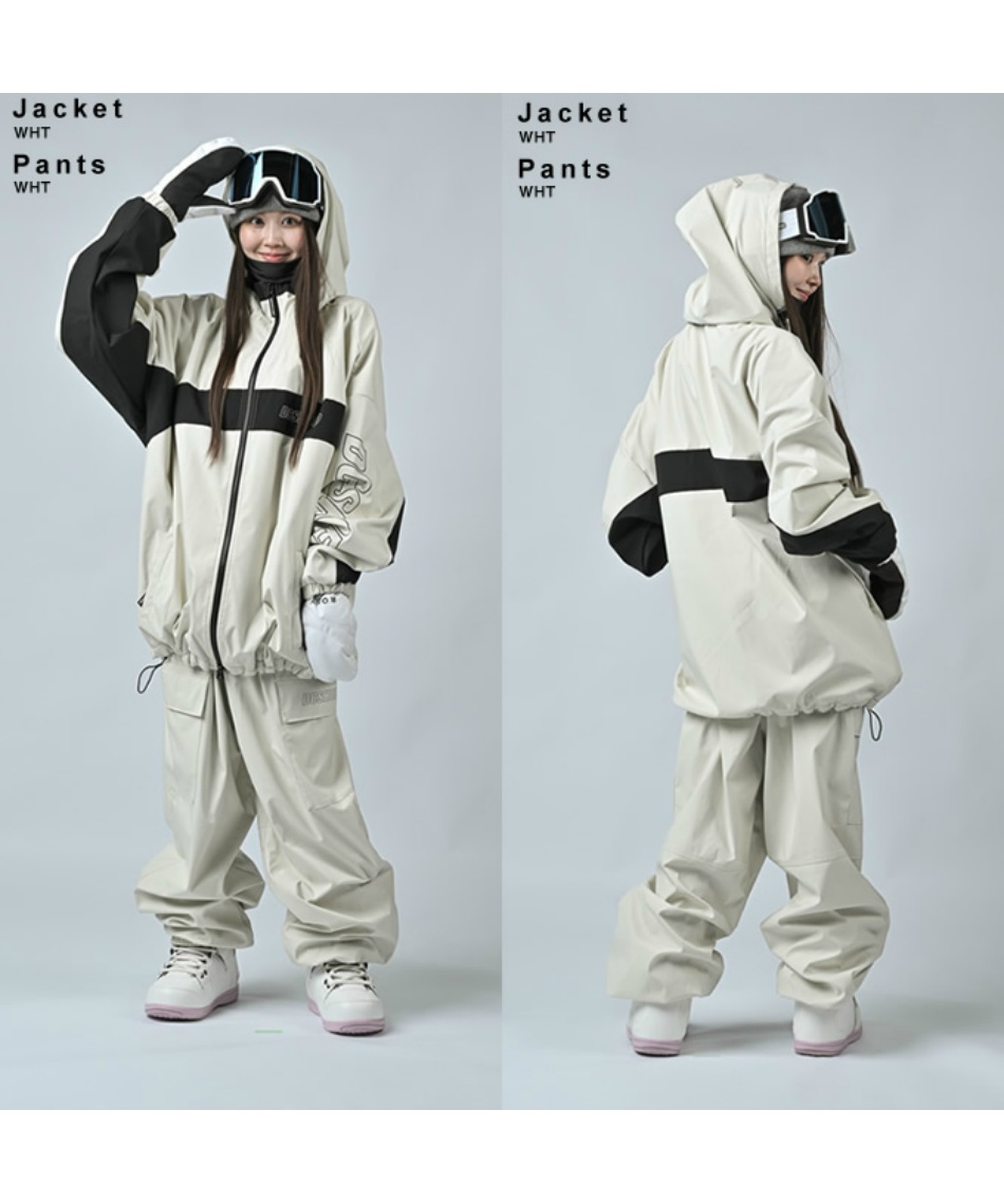 ディーシー(DC) スノーボードウェア 上下セット 24 DC SNOW STAND ZIP