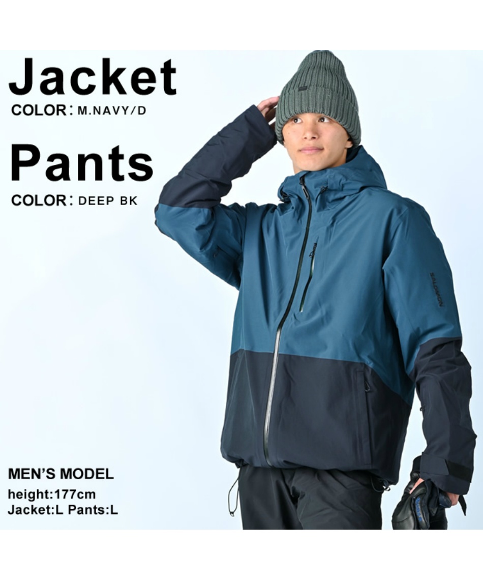 サロモン(salomon) スキーウェア 上下セット HIGHLAND+EDGE ハイランド