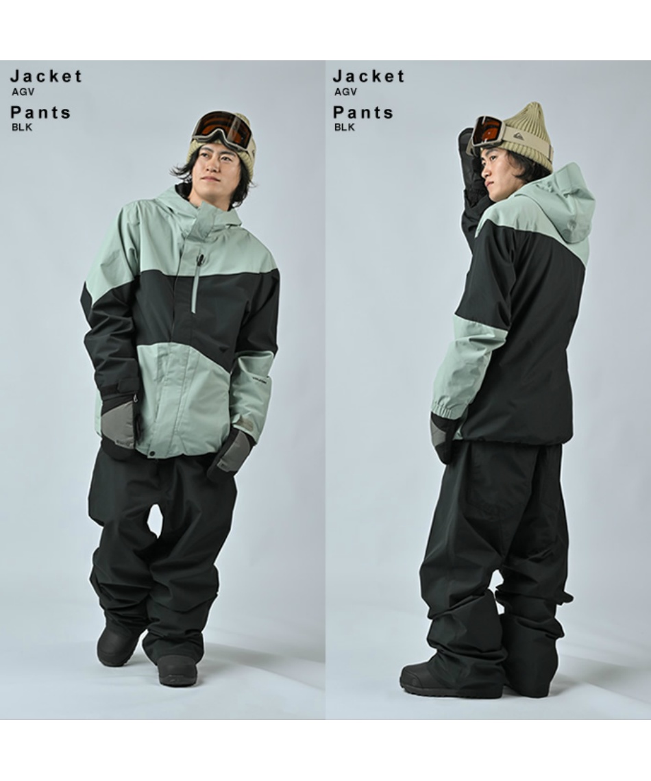 ボルコム(VOLCOM) スノーボードウェア 上下セット Primry Insulated