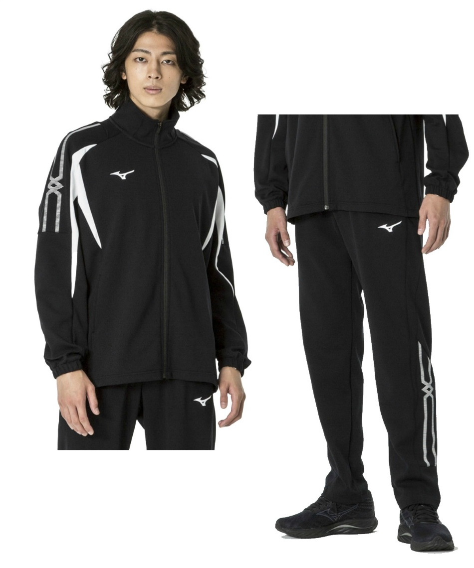 ミズノ(MIZUNO) ウインドブレーカー 上下セット ウォームアップ