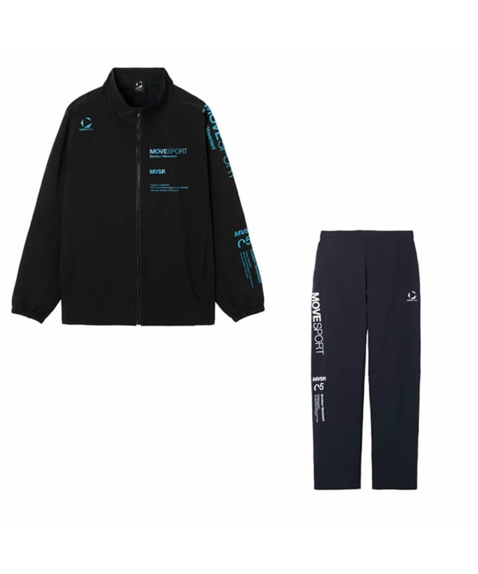 ムーブスポーツ(MoveSport) ウインドブレーカー 上下セット HEATNAVI