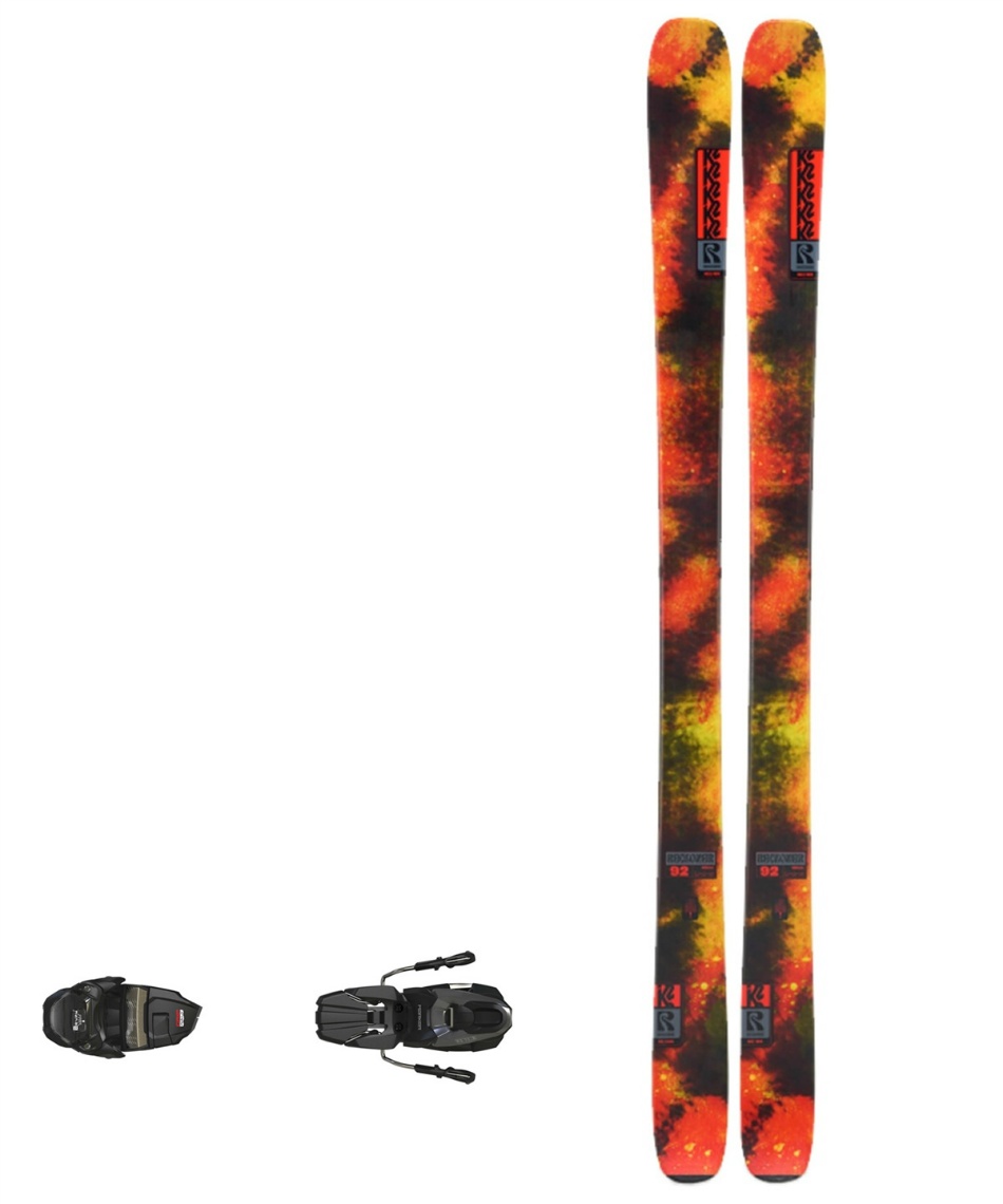 ケーツー(K2) スキー板 フリースタイルスキー 2点セット RECKONER 92
