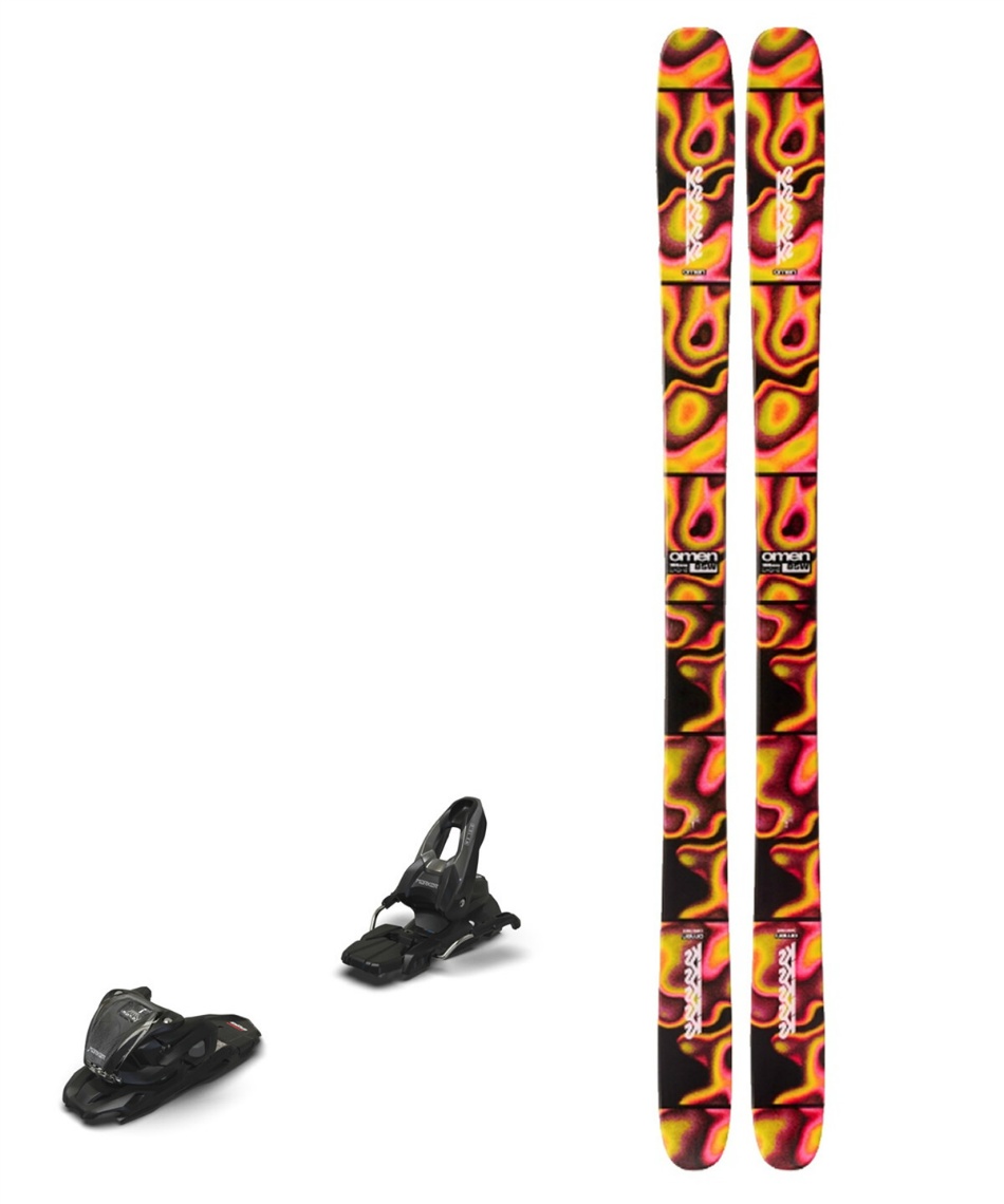 ケーツー(K2) スキー板 フリースタイルスキー 2点セット OMEN 85 W