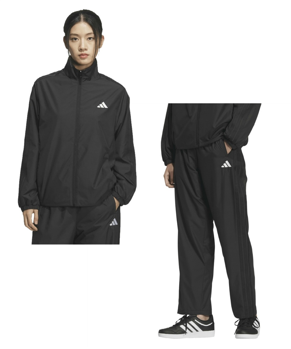 アディダス(adidas) ウインドブレーカー上下セット スリーストライプス