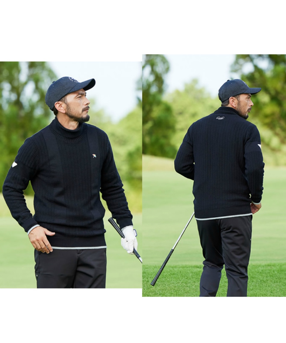 アーノルドパーマー(arnold palmer) ゴルフウェア 3点セット セーター+