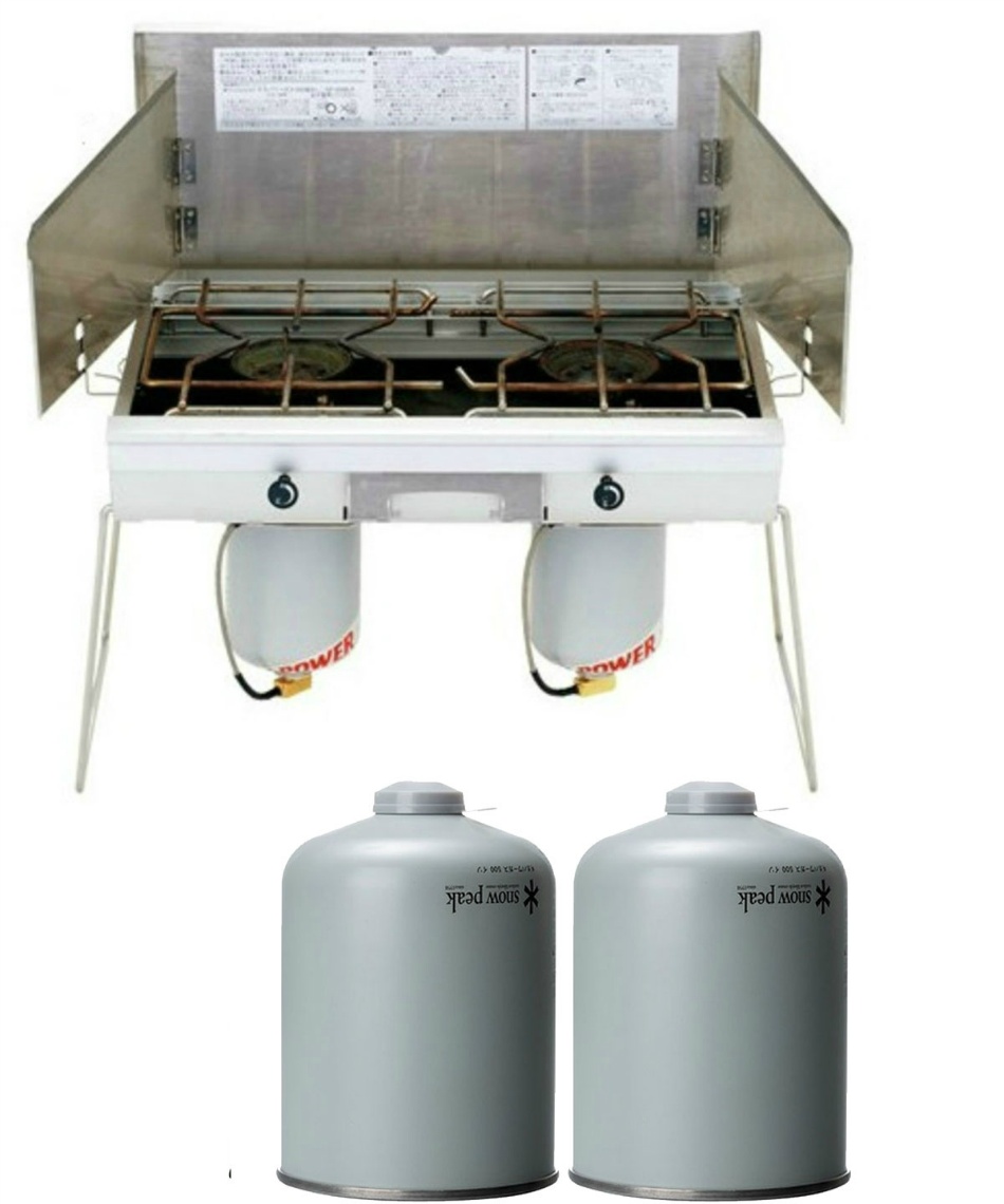 ツーバーナー 燃料セット ギガパワーツーバーナー 液出し+ギガパワー