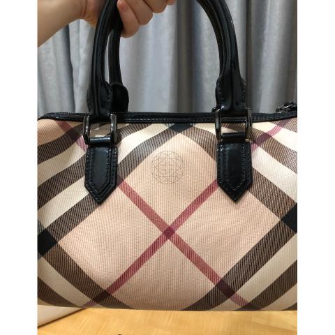 Sell Burberry Nova-Check Boston Bag - Multicolor | HuntStreet.com