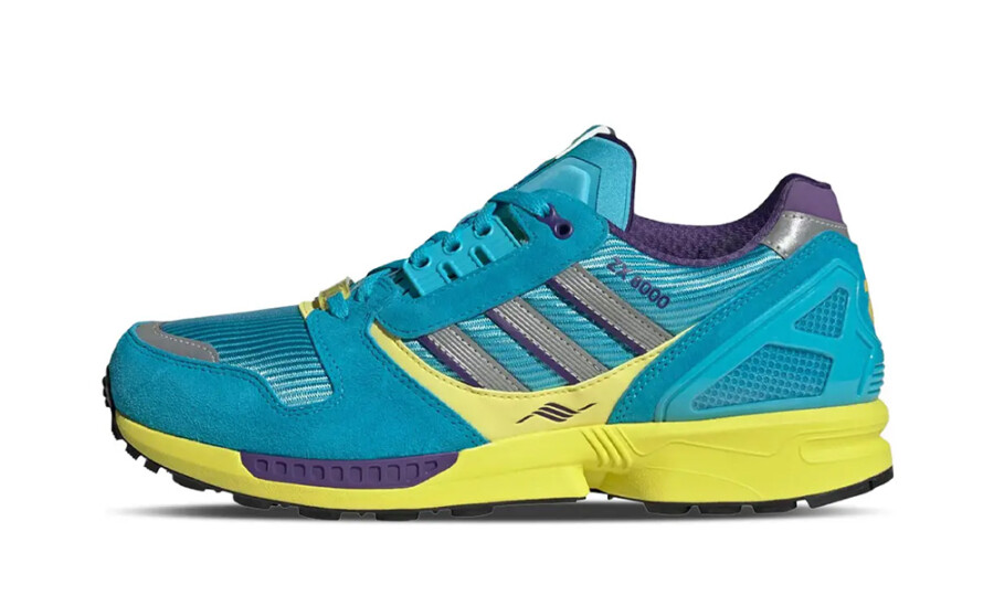 adidas ZX 8000 Consortium Blue Glow Unity Purple - JQ6739