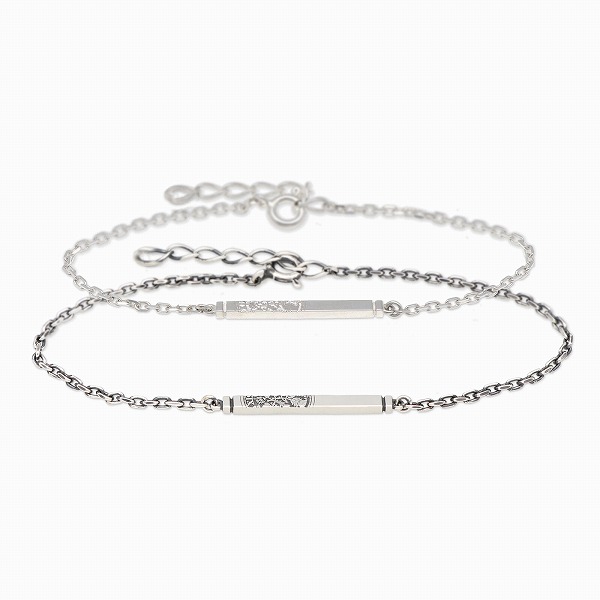 AQUA SILVER シルバーペアブレスレット｜アクセサリー・ジュエリー通販