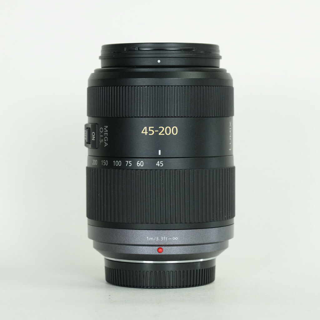 LUMIX G VARIO 45-200mm/F4.0-5.6/MEGA O.I.S. H-FS045200 中古価格