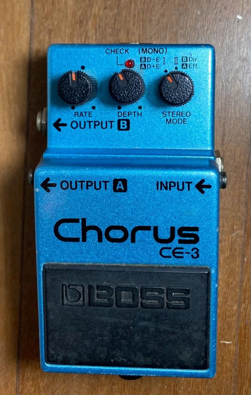 Pedal Boss Chorus Ce-3 - Vintage - Pedal Japones em ótimo estado