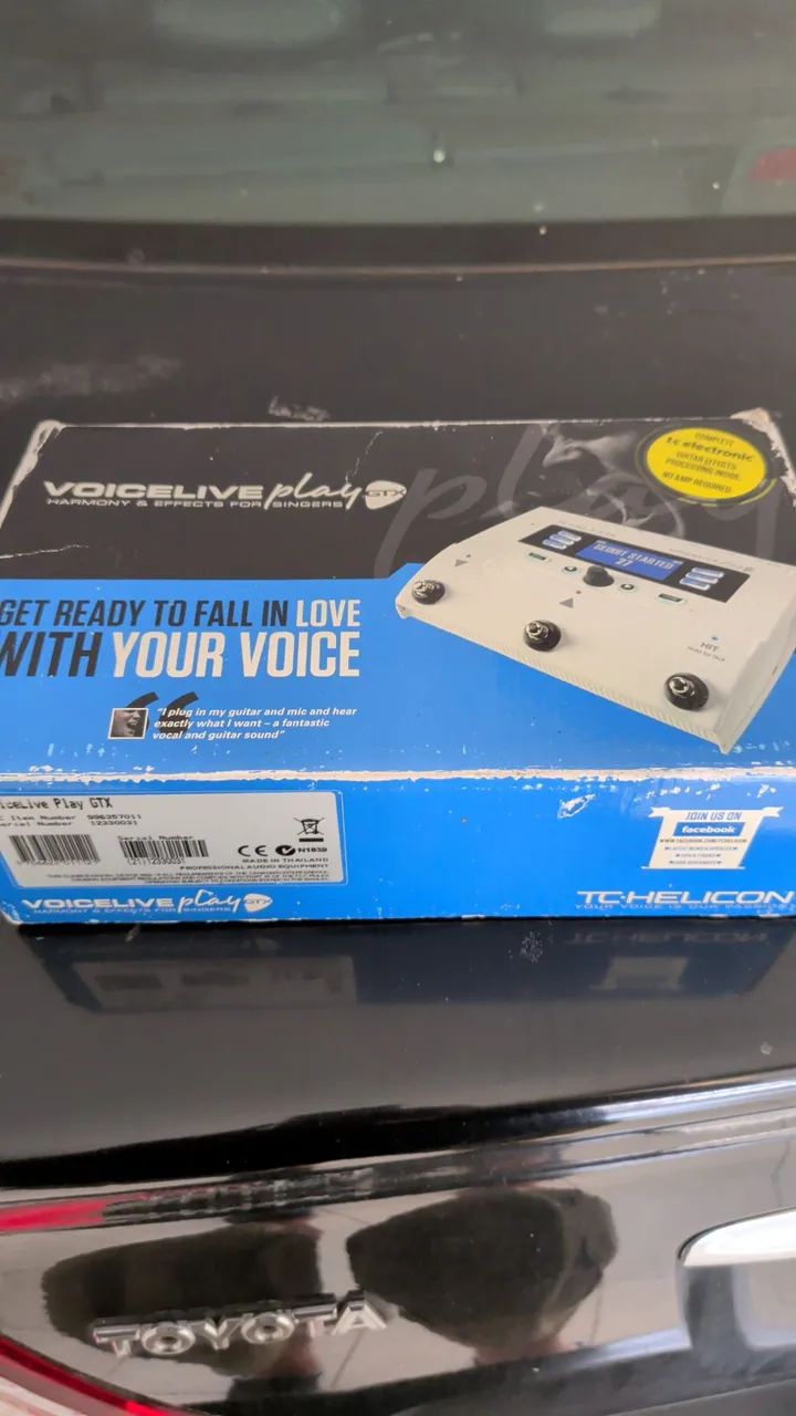 TC HELICON VOICELIVE PLAY GTX raro excelente - Instrumentos