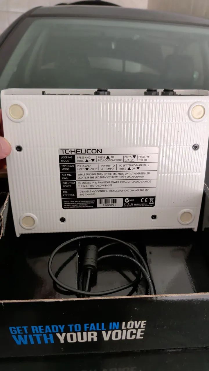 TC HELICON VOICELIVE PLAY GTX raro excelente - Instrumentos