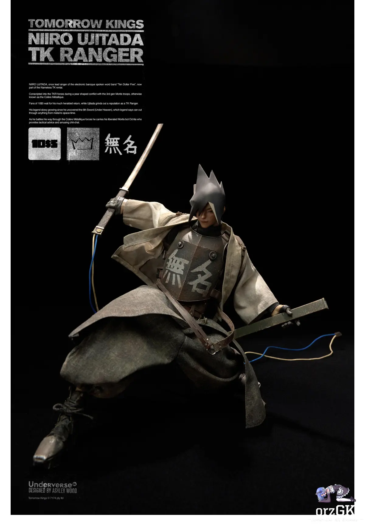 UNDERVERSE - TK RANGER Niiro Ujitada (Licensed) - OrzGK