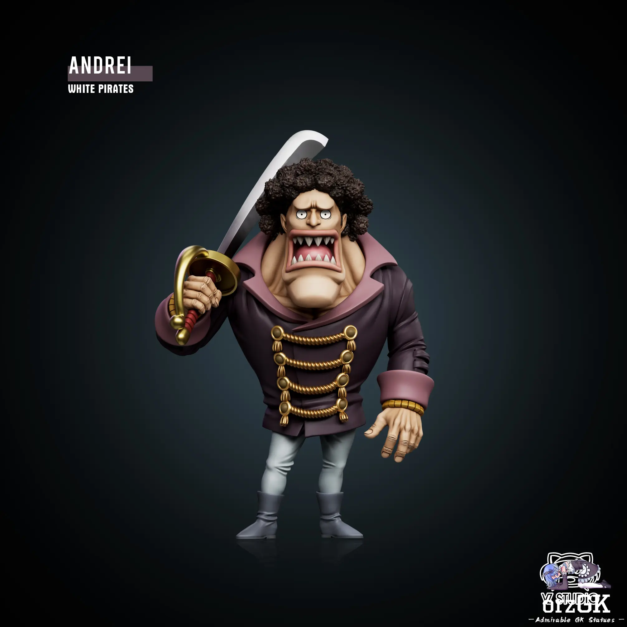 Yz Studio - Whitebeard Pirates Resonance Series Andre One Piece
