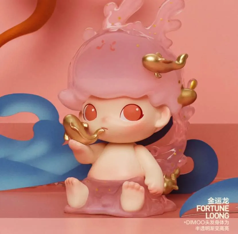 POPMART DIMOO Loong ドラゴン 龍 新年限定 ディムー POPMART DIMOO