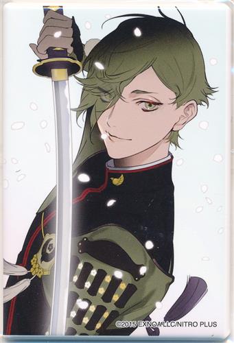 刀剣乱舞 絵巻スクエア缶バッジコレクション 二周年記念祝画 第二弾 鶯