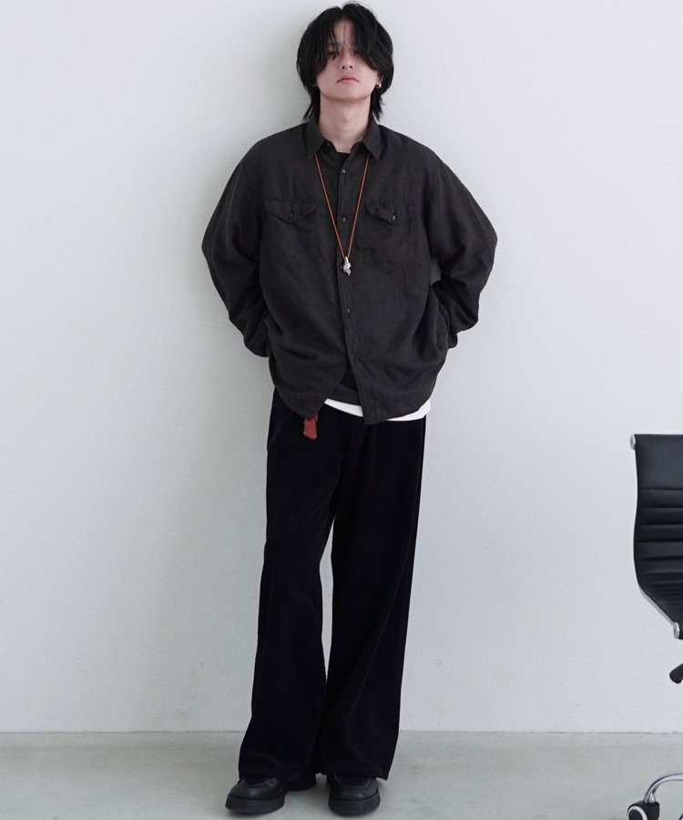 WOOL CPO SHIRT / 商品詳細ページ / LIDNM / Llife ONLINE STORE（リ