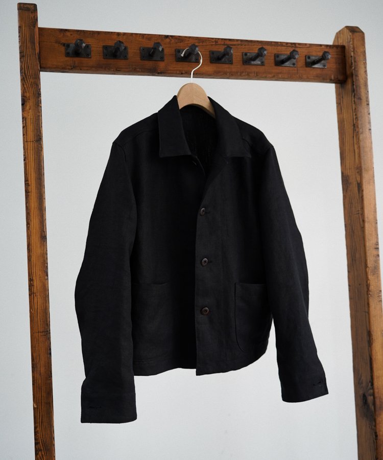 LINEN CROPPED CHORE JACKET / 商品詳細ページ / LIDNM / Llife ONLINE