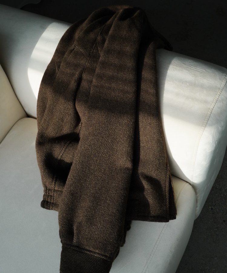 Alpaca Tweed Harrington Jacket / 商品詳細ページ / LIDNM / Llife