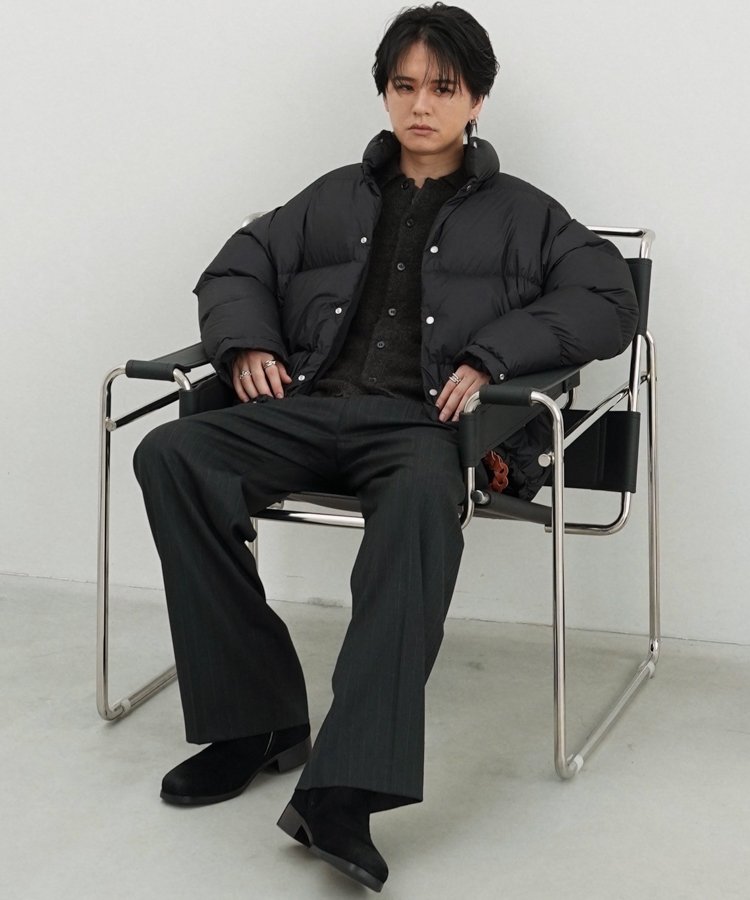 Alpaca Knit Shirt Cardigan / 商品詳細ページ / LIDNM / Llife ONLINE