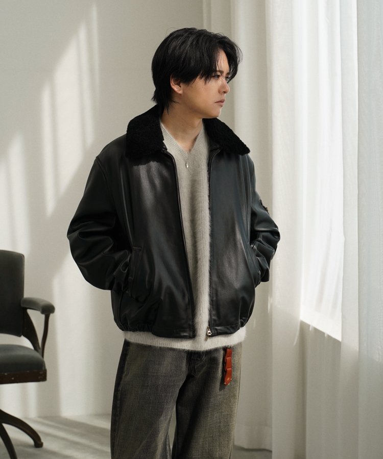 French Pilot Leather Jacket / 商品詳細ページ / LIDNM / Llife