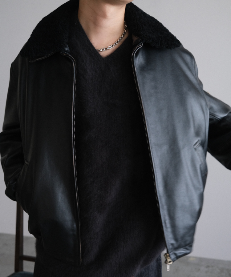 French Pilot Leather Jacket / 商品詳細ページ / LIDNM / Llife