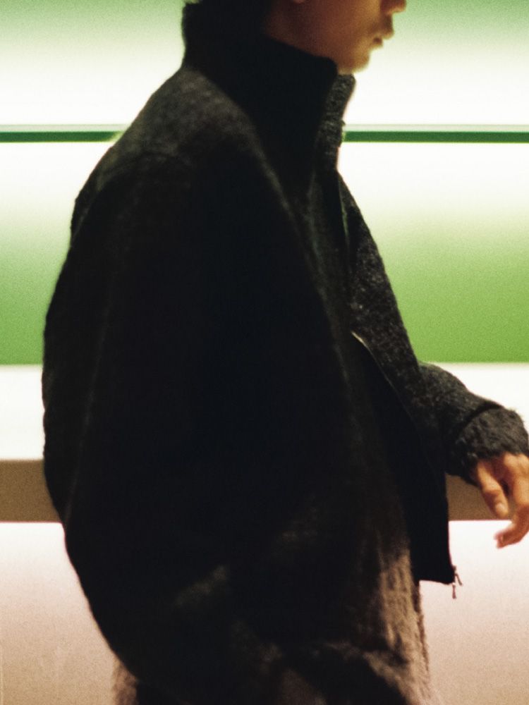 ALPACA SILK TWEED ZIP / 商品詳細ページ / LIDNM / Llife ONLINE