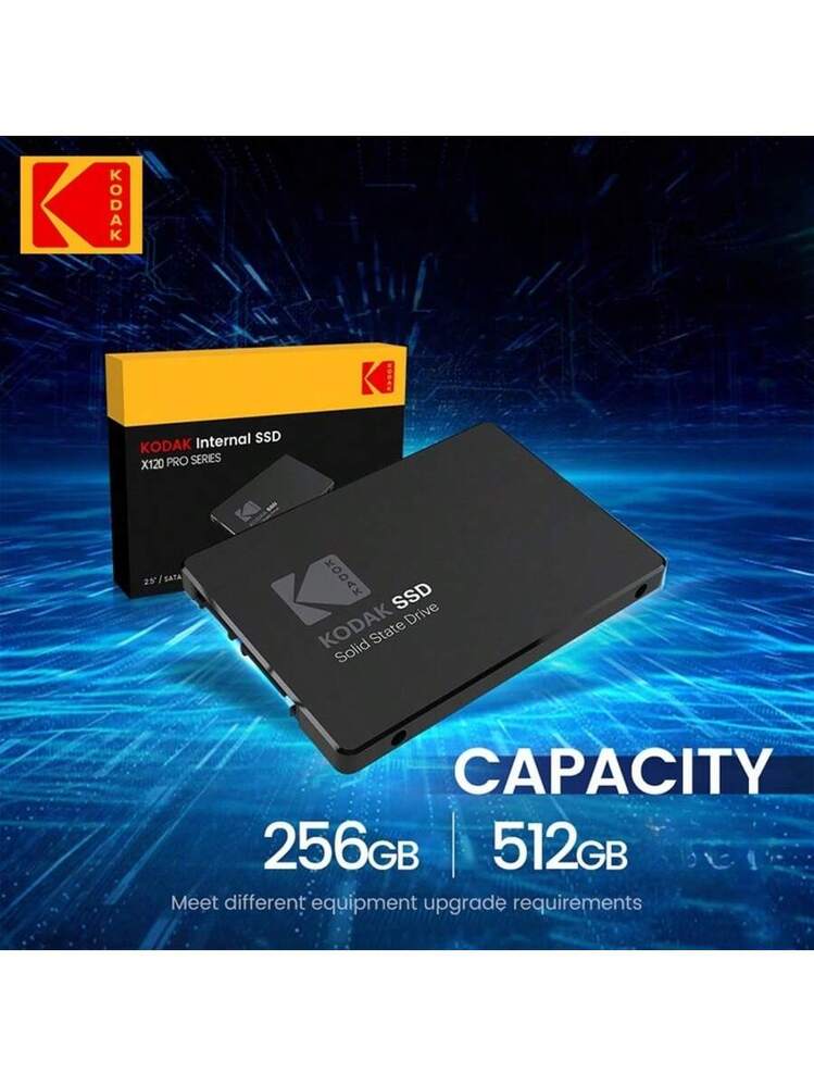 Kodak X120 プロシリーズ 512GB 2.5インチ 内蔵SSD、耐温性