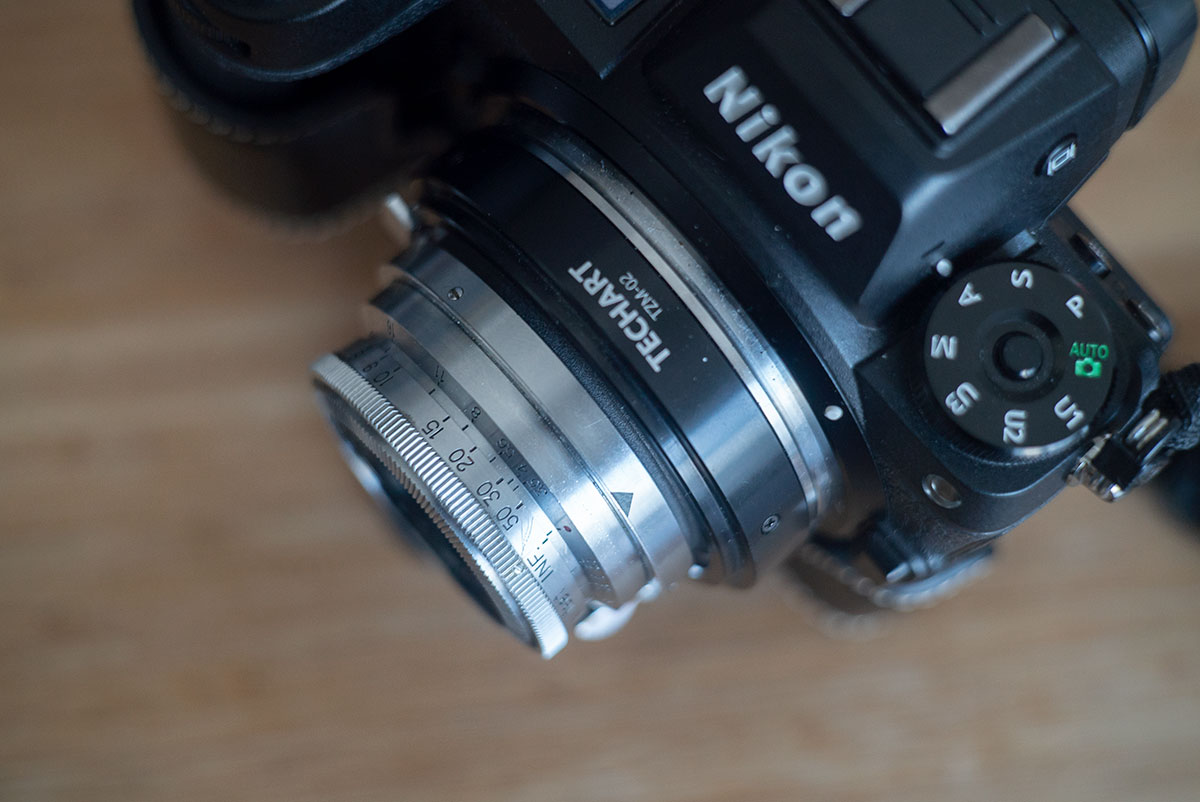 Contax/Kiev/Nikon Sマウント外・内爪レンズ→Leica-L/L39変換アダプタ