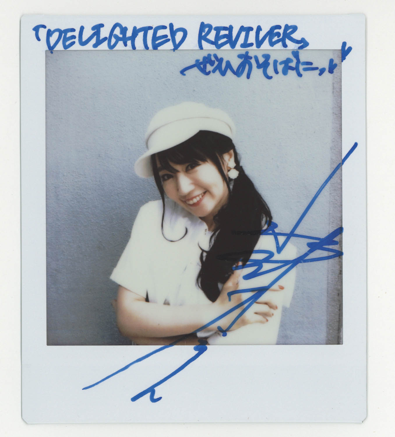 2901] 水樹奈々 直筆サイン入りポラロイド