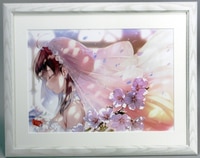 4165] 萩原一至 直筆サイン入りカラー複製イラスト「BASTARD!!」