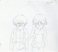 3326] 未来少年コナン レイアウト / 直筆:宮崎駿