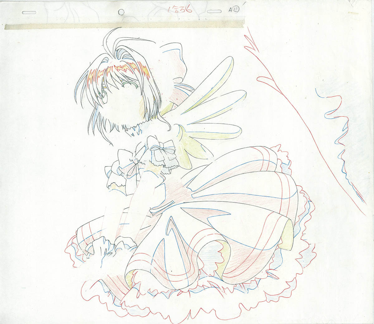 3118] カードキャプターさくら OPセル / 桜/ケロちゃん