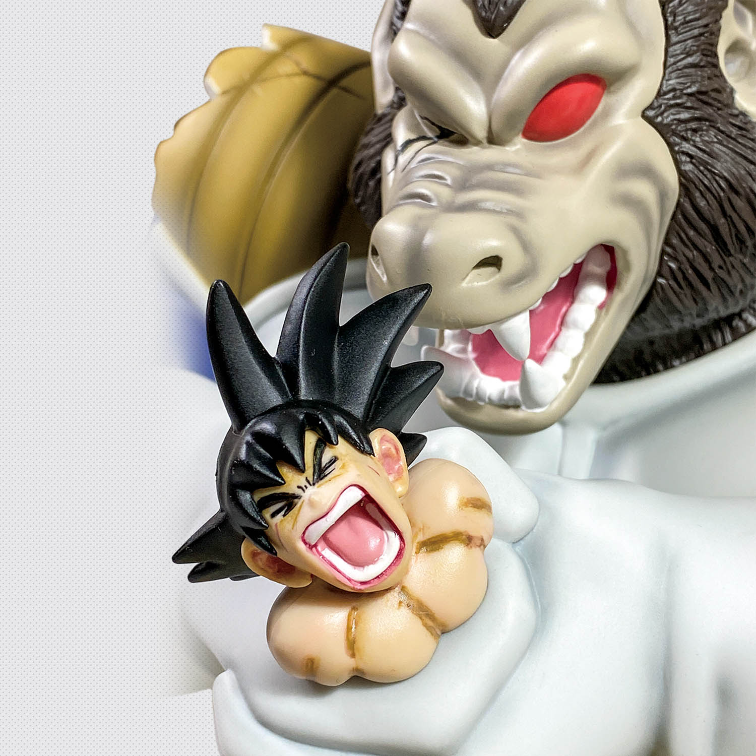 1013] 大猿ベジータ ジオラマモデル ヤジロベー・シッポ斬りVer.