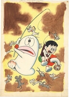 3083] 羽海野チカ 直筆サイン入りカラー複製イラスト「3月のライオン