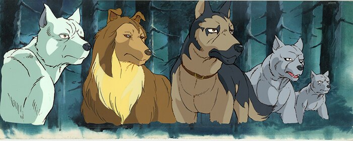 銀牙 -流れ星 銀- 赤目/ウィルソン/ジョン/陣内/霧風