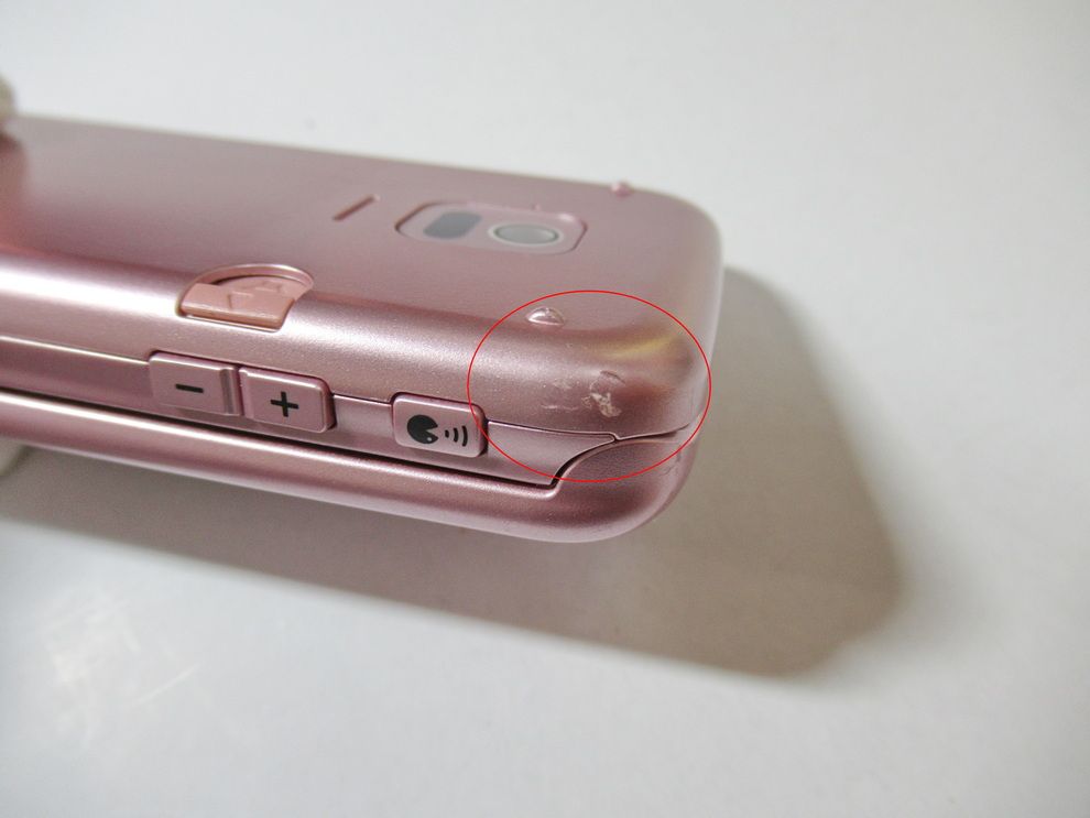 ムスビー｜【 docomo らくらくホン F-01M（ピンク）○判定の中古本体美