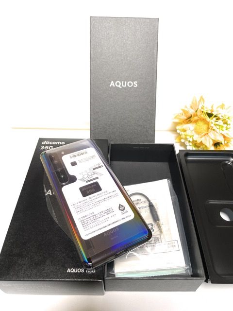 ムスビー｜新品未使用品 SIMロック解除済☆ AQUOS R5G SH-51A 12GB