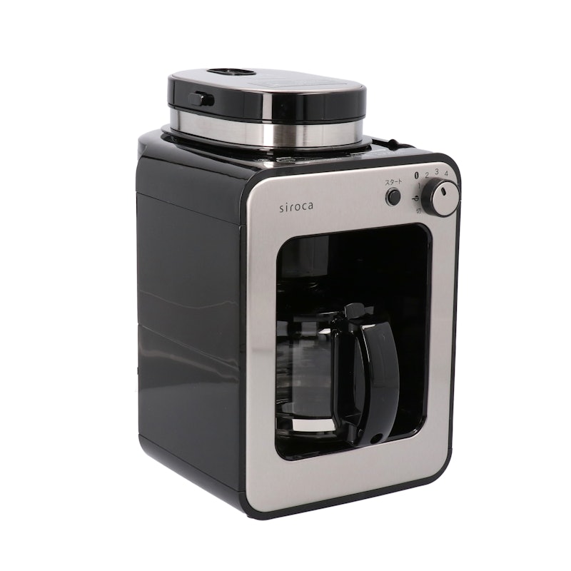 シロカ 全自動コーヒーメーカーカフェばこ SC-A221をレビュー