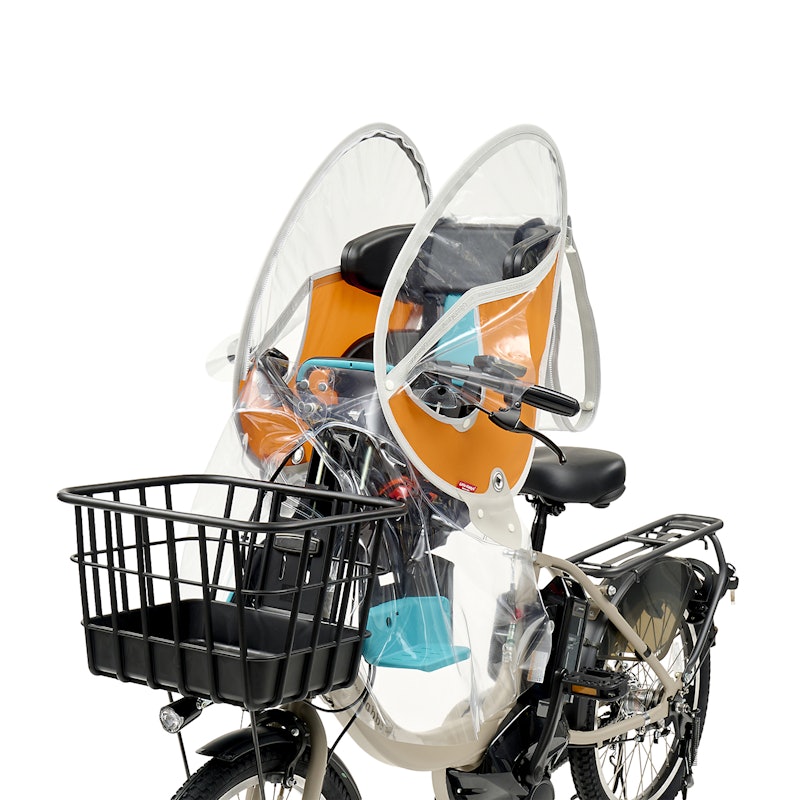 リトルキディーズ あと付け前乗せレインカバー （ハンドル引っ掛け式