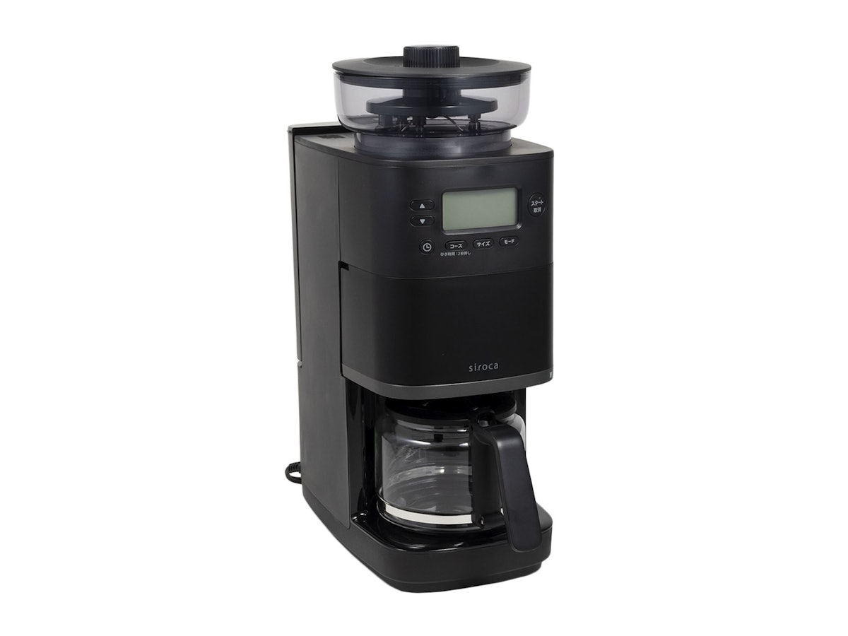 シロカ コーン式全自動コーヒーメーカー カフェばこPRO SC-C251を