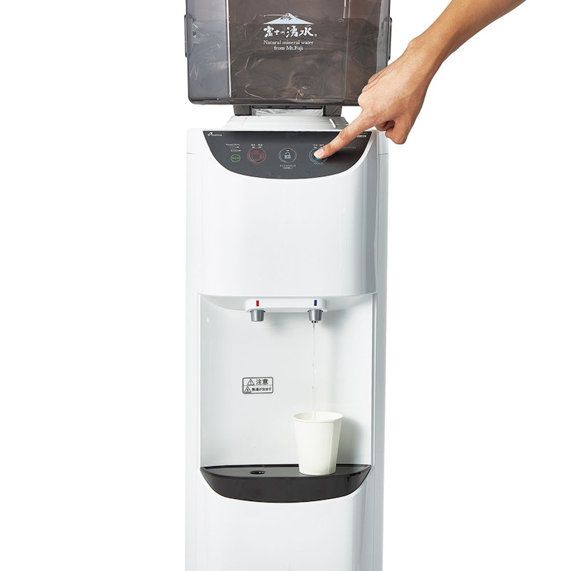 富士の湧水 ウォーターサーバー 床置きタイプを検証レビュー！天然水の