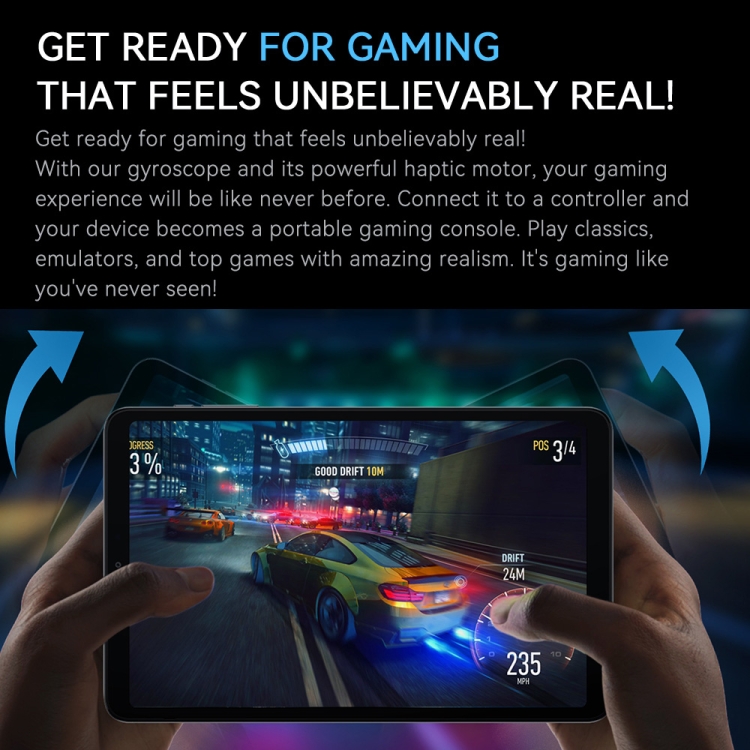 ALLDOCUBE iPlay 60 Mini Pro 4G LTE タブレット、8GB+128GB、8.4