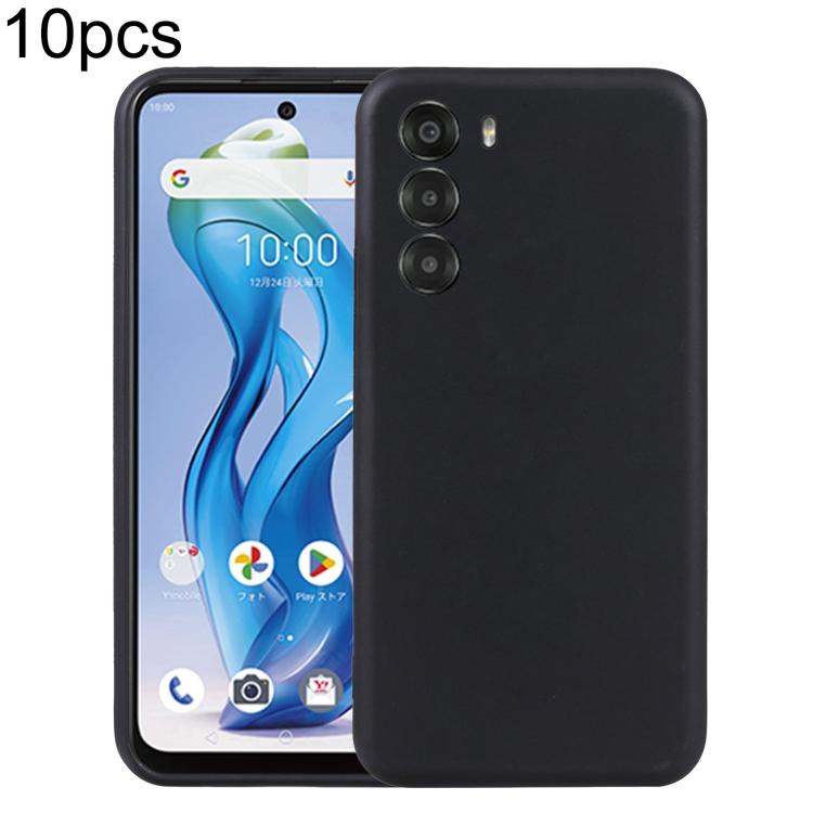 For ZTE nubia S 5G A403ZT 10pcs TPU Phone Case(Black)