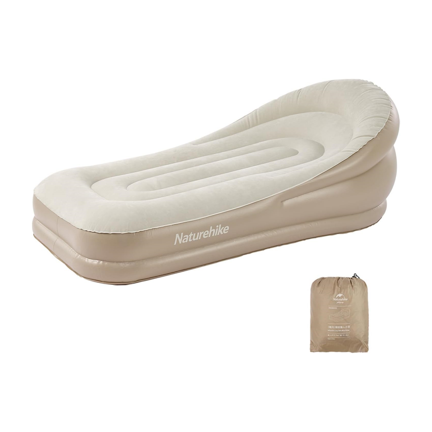 Naturエアーマット 電動ポンプ内蔵 エアーソファー 電動ソファ