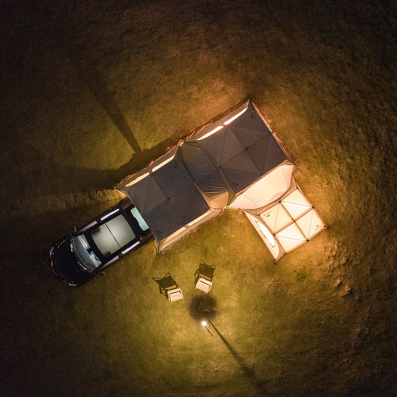 新作Naturehike Cloud Boundary ワンタッチ タープテント Ti BLACK 2.2